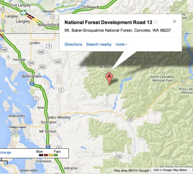 National Forest Development Road 13